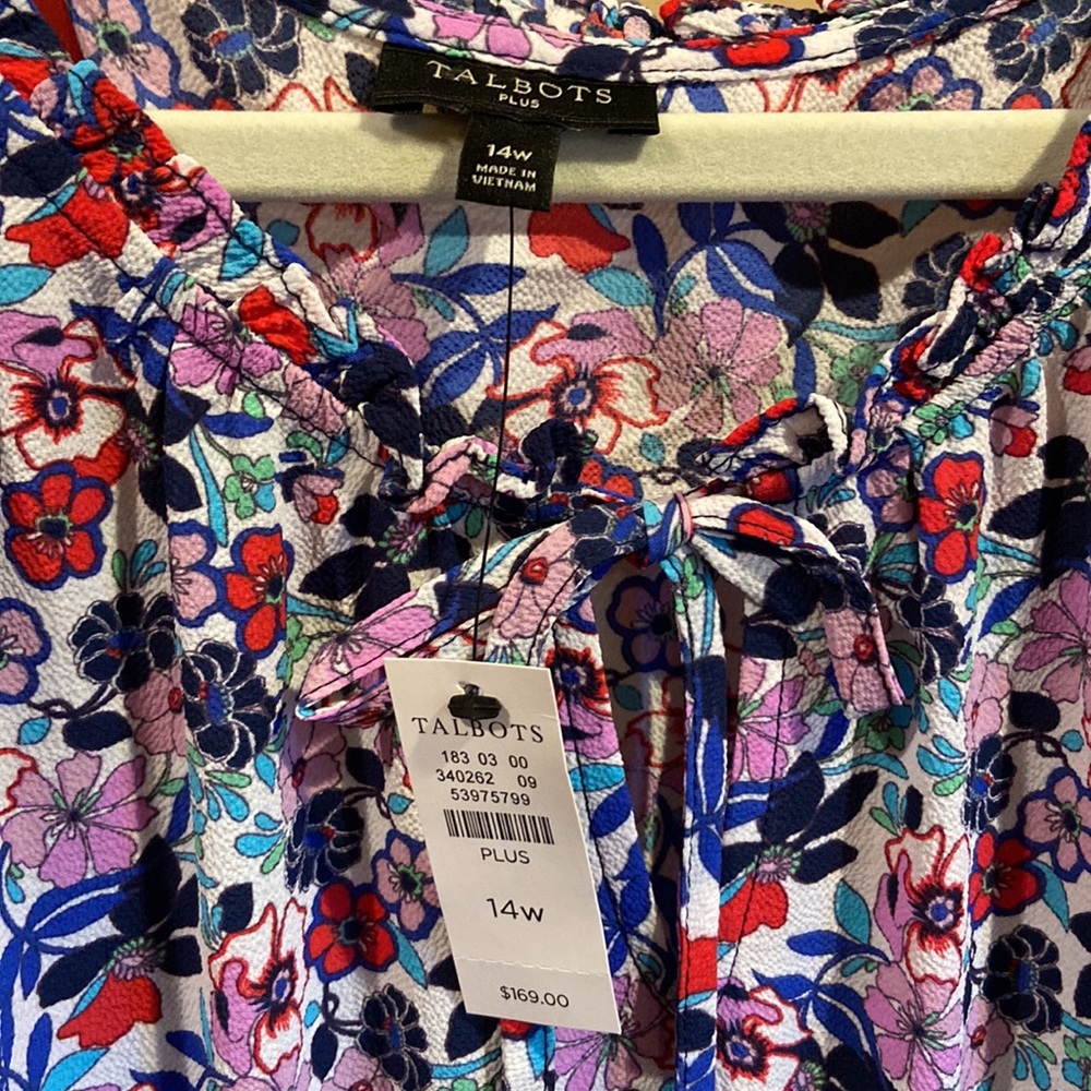 NWT Talbots Plus Dress - Picture 2 of 3